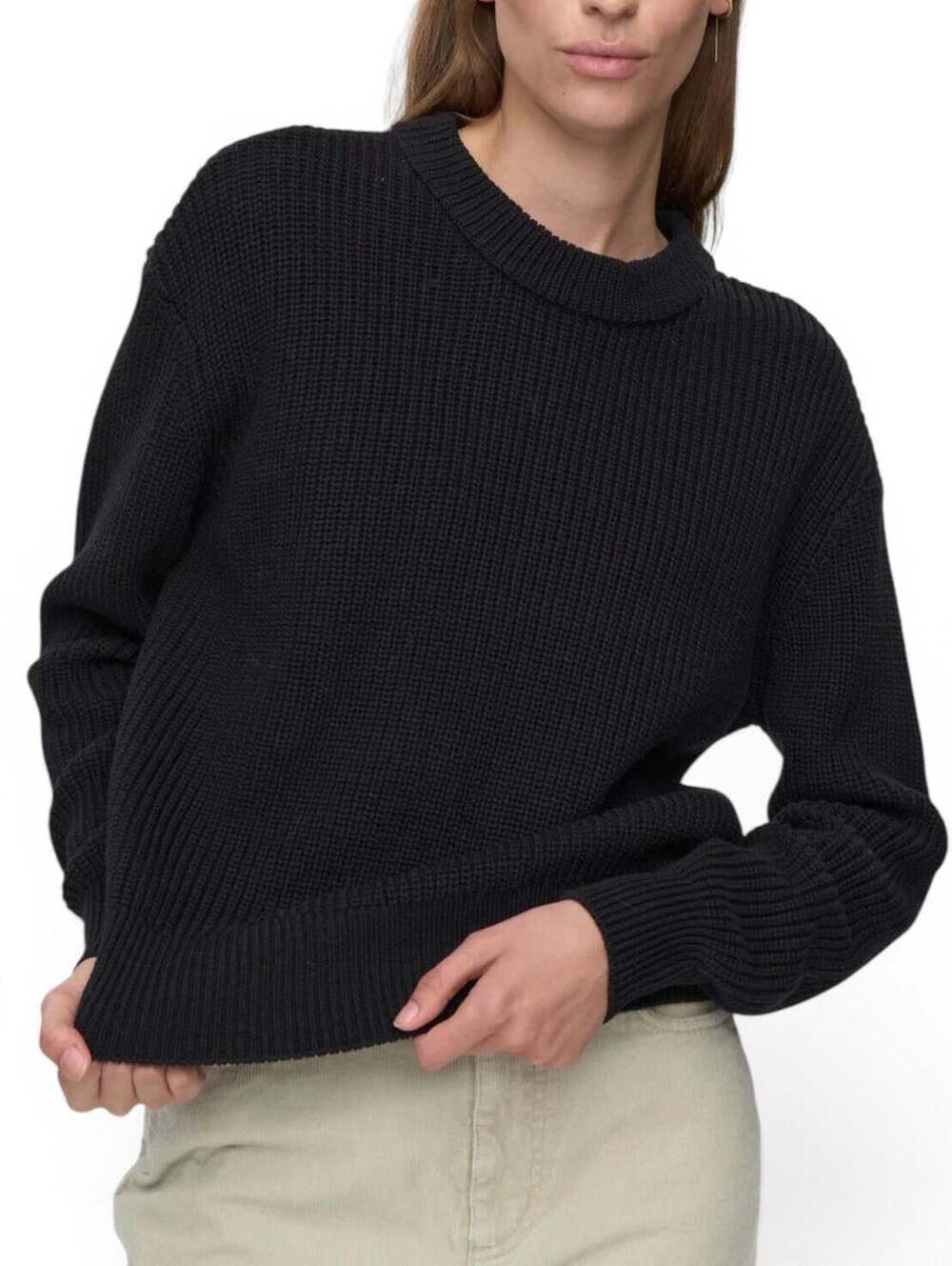 Minimum Women’s Knit Mikala Sweater Small Black